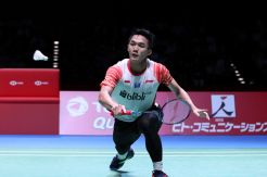 Jojo Akhirnya Akui Ketangguhan Kento Momota di Final Japan Open