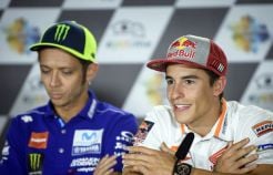 Marc Marquez Tak Mau Termakan Isu Pensiun Valentino Rossi
