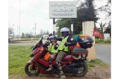 Luar Biasa! Warga Merangin Berangkat Haji Pakai Sepeda Motor