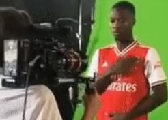 Penampakan Nicolas Pepe Berseragam Arsenal Bocor di Media Sosial