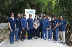 MNC Peduli dan Mahasiswa FT Universitas Pancasila Resmikan Infrastruktur Bangun Desa