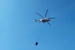 4 Heli Water Bombing Siaga Atasi Karhutlah di Sumsel