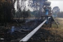 20 Hektare Konsesi Ladang Minyak di Siak Terbakar