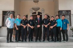 Bea Cukai Banten Kunjungi Gubernur Wahidin Halim