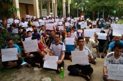 Ratusan Imigran di Batam Demo Minta Dikirim ke Negara Ketiga