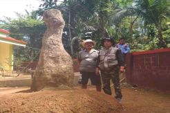 Batu Nangtung Langkaplancar, Bukti Adanya Kerajaan Pajajaran
