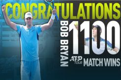 Si Kembar Bob Bryan Cetak 1.100 Kemenangan di Sektor Ganda