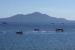 Pembentangan Merah Putih 500 Meter di Bawah Laut Raih Rekor MURI