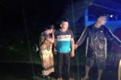 Berduaan dengan Mahasiswi Oknum Kepala Desa di Bengkulu Diarak Warga
