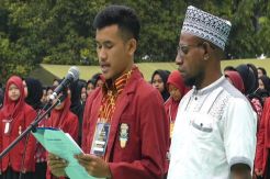 Tokoh Adat Papua dan Ribuan Mahasiswa di Banyumas Serukan Perdamaian di Tanah Papua