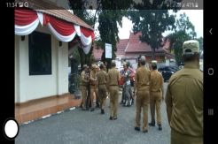 Hanya Karena Absen,  2 Oknum Satpol PP Merangin Baku Hantam
