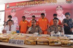 Sabu 30,8 Kg Asal Malaysia Gagal Masuk Batam