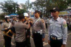 400 Personel Gabung Dikerahkan Polda Sumsel Selama Operasi Patuh Musi 2019
