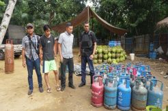 Gudang Pengoplos Elpiji Dibongkar Aparat, Empat Pelaku Dibekuk