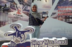 Main Drone di BSD, Dosen 25 Tahun Raih  Hadiah Utama Rp25 Juta