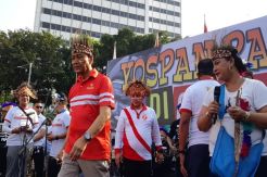 Gelar Budaya Perdamaian dengan Warga Papua, Wiranto Sampaikan Pesan Jokowi