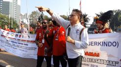 Gerkindo dan Ormas Kristen Gelar Aksi Peduli Papua Damai di Arena CFD