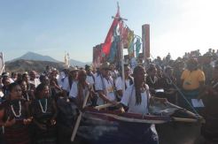 Tari Tenue dan Tena Laga Doni Menutup Festival Tiga Gunung