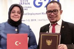 Indonesia-Turki Tandatangani MoU Kerja Sama Ketenagakerjaan