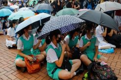 Bela Demonstran, 9.000 Siswa Seluruh Hong Kong Boikot Sekolah