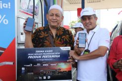 Harpelnas, Pertamina Turun Langsung Sapa Pelanggan di SPBU