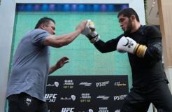 Khabib Nurmagomedov...