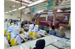 BDI Kemenperin Perwakilan DKI Gelar Diklat Operator Mesin Garmen