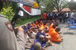 97 Pelaku Curanmor Dibekuk, 230 Kendaraan Disita Polda Banten
