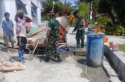 Pererat Kebersamaan dan Toleransi, TNI Bantu Bangun Gedung Ibadah di Talaud