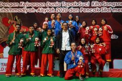 Mahasiswa UNS Raih Medali Emas dalam Kejuaraan Dunia Tapak Suci