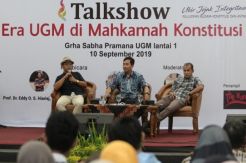 Prihatin dengan DPR, UGM Dukung Penguatan KPK