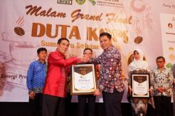 Dukung Ekspor Kopi Sumsel, Bea Cukai Sumbagtim Raih Penghargaan