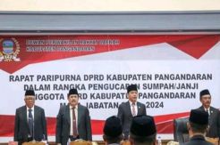 Tiga Unsur Pimpinan DPRD Pangandaran Akhirnya Ditetapkan