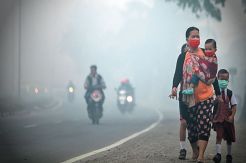 Asap Karhutla Makin Pekat, Pemkab Merangin Liburkan Sekolah TK dan SD