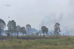 Pemprov Sumsel Ajukan Penambahan Helikopter Waterbombing