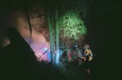 Kobaran Api di Kawasan Wisata Gedong Songo Kembali Membesar