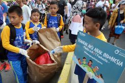 Asuransi Jasindo Edukasi 200 Anak Yatim Terkait Laut