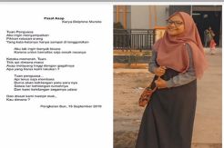Kecewa Kabut Asap, Siswi di Pangkalan Bun Buat Puisi untuk Penguasa