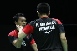 Hendra/Ahsan Menang Cepat, Wahyu/Ade Sikat Juara Eropa