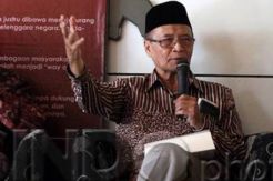 Syafii Maarif Minta Jokowi Tak Angkat Menteri yang Bikin Kacau