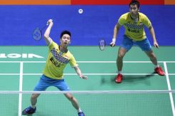 Marcus/Kevin Hancurkan Malaysia, Indonesia Pesan Tempat di Final