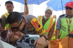 3 Bulan Jalani Perawatan di Singapura, Kompol Aditya Kembali ke Tanah Air