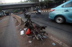 Begini Kondisi Terkini di Depan Gedung DPR/MPR Pascaaksi Unjuk Rasa