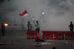 Imbas Demo Ricuh Pelajar STM, Jalan di Sekitar DPR RI Masih Ditutup
