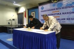 Kemendagri-BNN Teken MoU Pemanfaatan Data Kependudukan