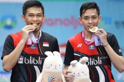 Juara Di Korea, Fajar/Rian Ketagihan Duduki Podium