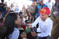 Pastikan Kebutuhan Dasar Penyintas Gempa Terpenuhi, Mensos Kunjungi Maluku