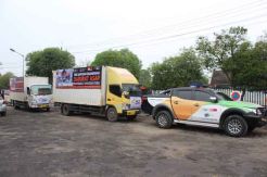 12 Ton Bantuan Logistik Warga Sumut untuk Korban Kabut Asap di Riau