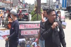 Masyarakat-DPRD Toraja Utara Aksi Peduli Kemanusiaan untuk Pengungsi Wamena