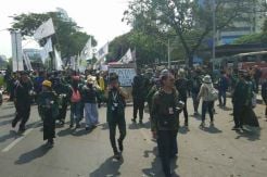 Bakal Demo DPR, Mahasiswa Datang dari Depan TVRI